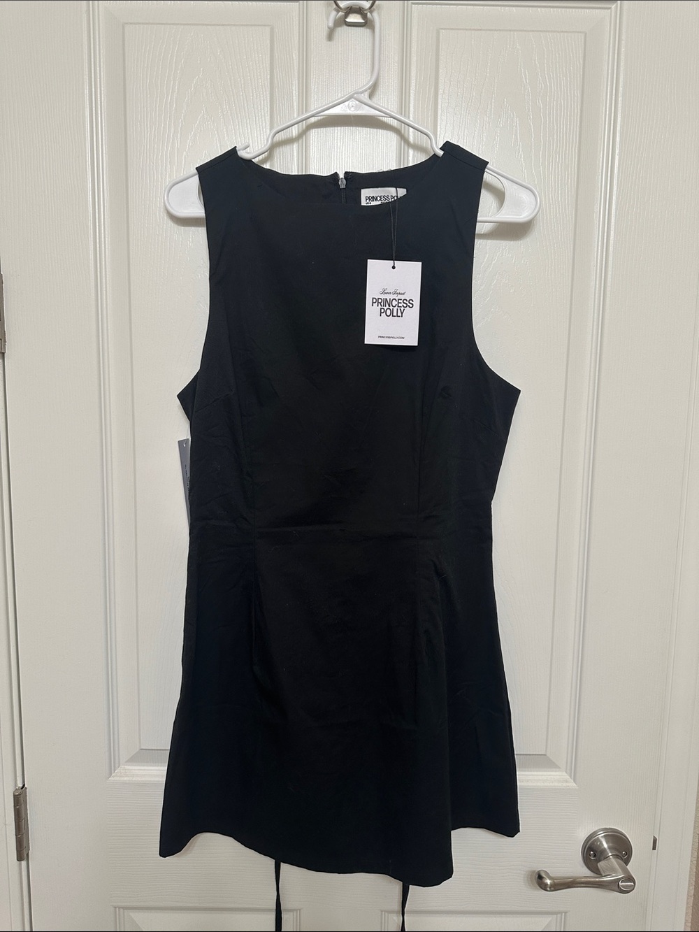 Princess Polly Black Yumiko Romper